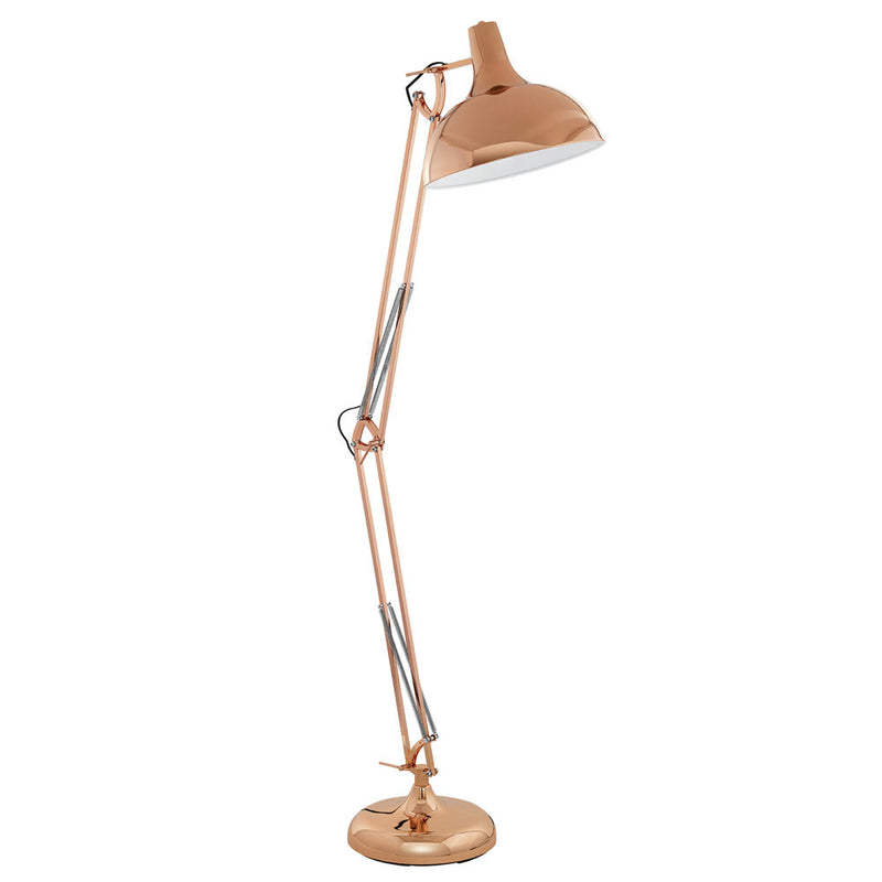 Borgillio Copper Or Black Adjustable Floor Lamp - Lighting.co.za