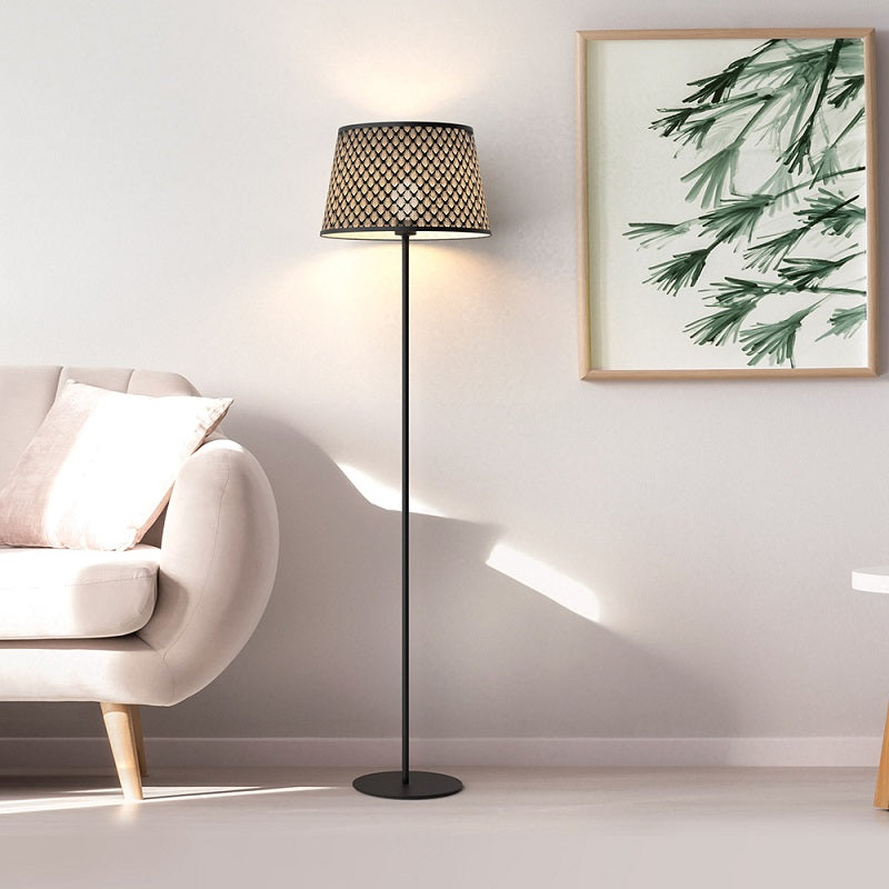 Hepburn Black Wire Mesh Floor Lamp - Lighting.co.za