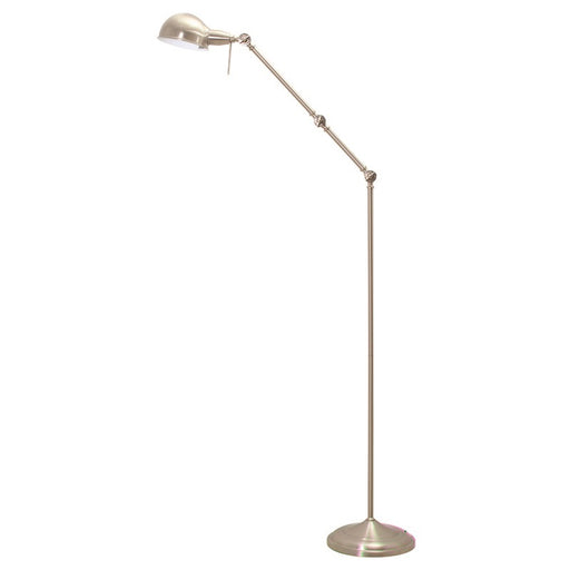 Arden Satin Chrome Adjustable Angle Floor Lamp - Lighting.co.za