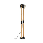 Hornwood Black and Wood Floor Lamp - Lighting.co.za