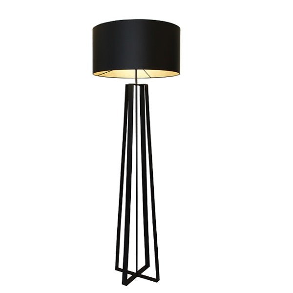 Giraffe Quad Black Floor Lamp | Lighting.co.za