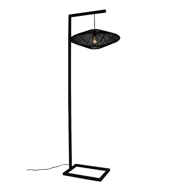 Rope Eclipse Black Floor Lamp - Lighting.co.za