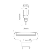 Day | Night Sensor Rechargeable Emergency SA Wall Socket Bulb - Lighting.co.za