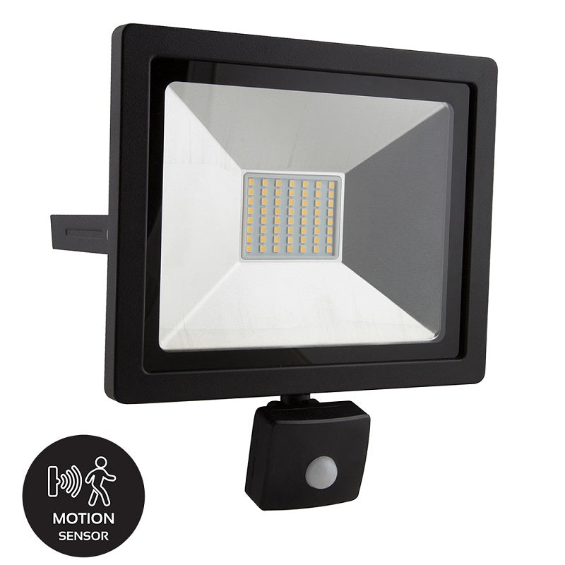 Floodlight 10W|20W|30W LED With Sensor 4000K - Lighting.co.za