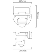 Nightwatcher Security Light with Moveable Head and Motion Sensor - Lighting.co.za