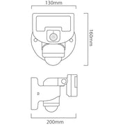 Nightwatcher Security Light with Wi-Fi Camera and Motion Sensor - Lighting.co.za