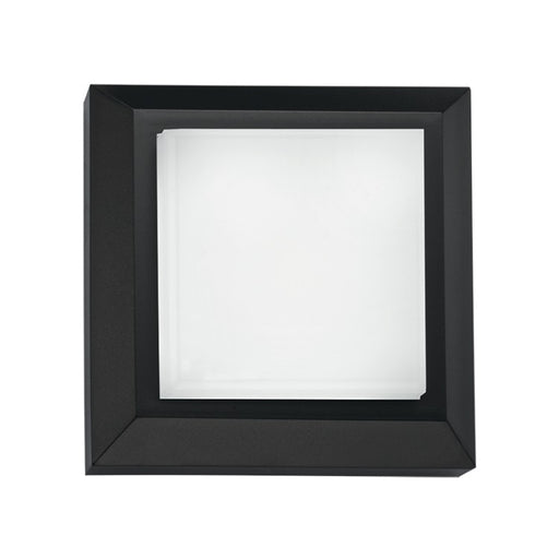 Alaina Plain Square Black or White CTC LED Outdoor Wall Light - Lighting.co.za