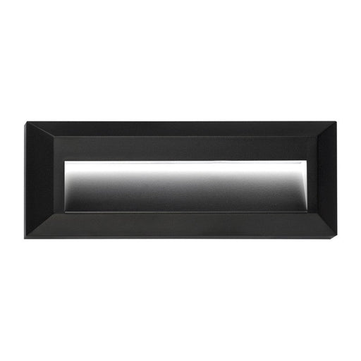 Delta Black Or White Rectangle ABS Polycarbonate 2 Watt LED Step Light - Lighting.co.za