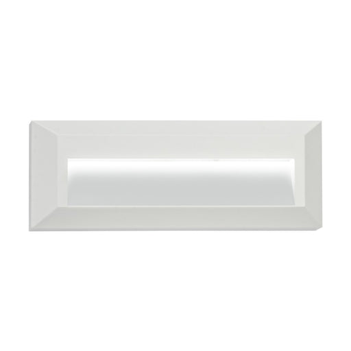 Delta Black Or White Rectangle ABS Polycarbonate 2 Watt LED Step Light - Lighting.co.za