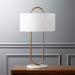Faye Brass Look and Marble Table Lamp - Lighting.co.za