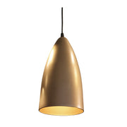 Fiona Gold or White Cone Metal Pendant Light - Lighting.co.za