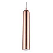 Fiore Copper | Chrome | White | Black Spazio Tube Pendant Light - Lighting.co.za