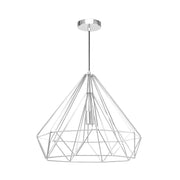 Astrid Wire Copper | Chrome | Black Grid Pendant Light Available In 3 Sizes - Lighting.co.za