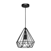 Astrid Wire Copper | Chrome | Black Grid Pendant Light Available In 3 Sizes - Lighting.co.za