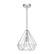 Astrid Wire Copper | Chrome | Black Grid Pendant Light Available In 3 Sizes - Lighting.co.za
