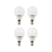 E14 LED Golf Ball Opal 5W 3000K Non Dim Pack of 4 E - Lighting.co.za