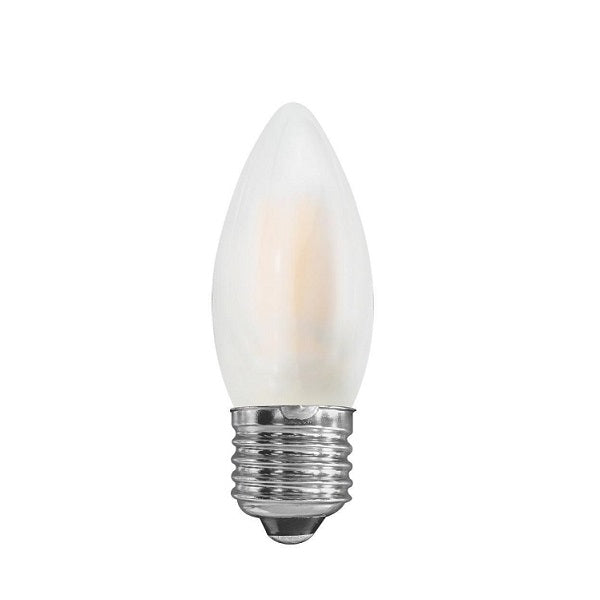 E27 Candle LED Filament Soft Hue 4W 2900K Non Dim E - Lighting.co.za