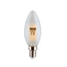 E14 Candle LED Filament Soft Hue 4W 2900K Non Dim E - Lighting.co.za