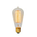 E27 ST64 Carbon Filament Clear|Amber|Smoke Bulb Dim E - Lighting.co.za