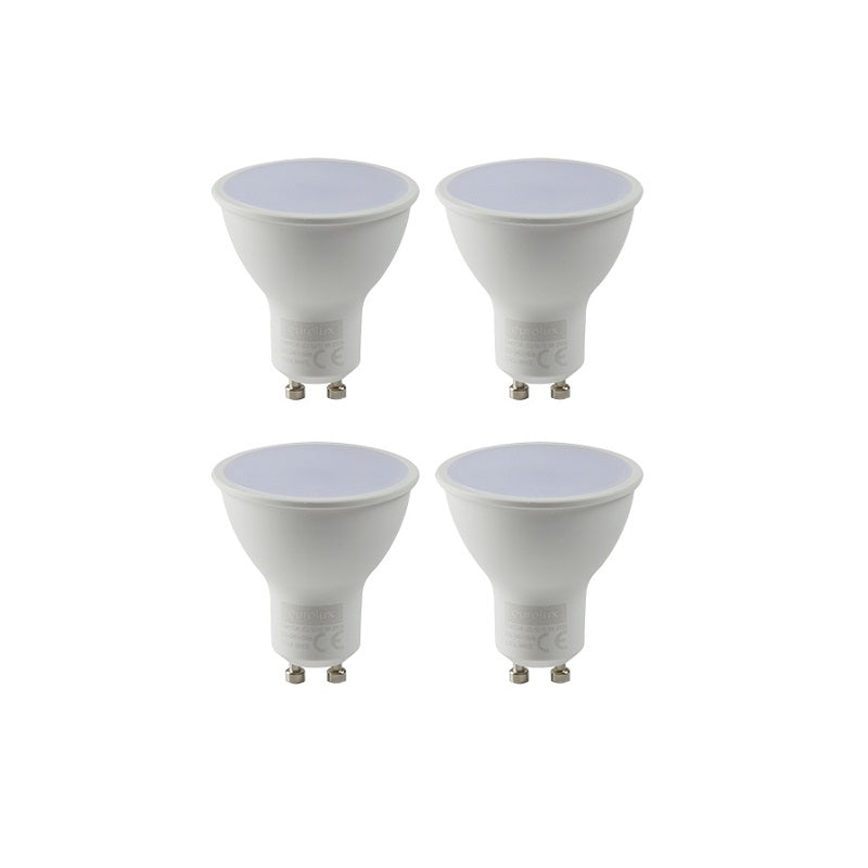 GU10 LED 3W 3000K | 4000K  Bulb Non Dim E PACK OF 4 - Lighting.co.za