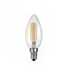 E14 Candle LED Filament Clear 4W 3000K Non Dim E - Lighting.co.za