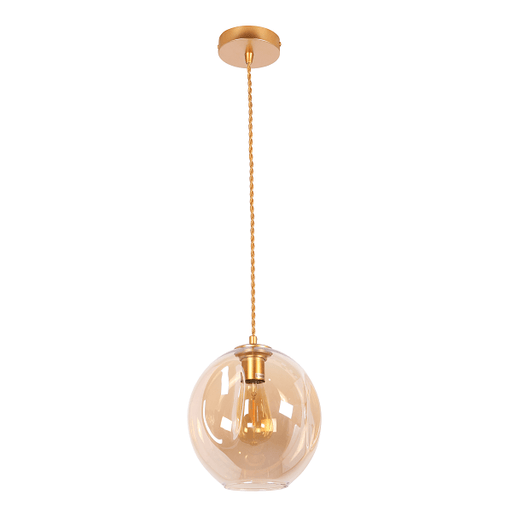 Amador Classic Branch Smoke or Amber Glass 1 Light Pendant Light Available in 2 Sizes - Hanging Lights - Lighting.co.za