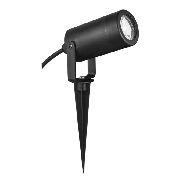 Bago GU10 ABS And Polycarbonate Black Garden Spike Light - Lighting.co.za