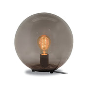 Global Opal | Amber | Smoke Grey Table Lamp - Lighting.co.za