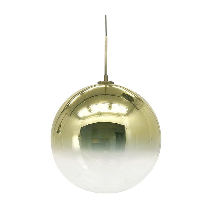 Lina Gold Ombre Glass Ball Pendant Light - Lighting.co.za