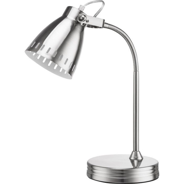 Mardi Brass | Chrome | Grey Adjustable Desk Lamp - Lighting.co.za