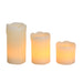 LED Candle Flameless Dripping Effect 3 Piece - Lighting.co.za