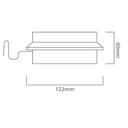 Flow Solar Gutter Rechargeable Light 2 PACK - Lighting.co.za