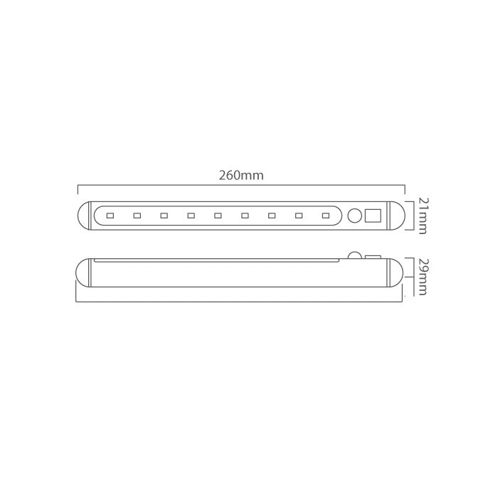 Under Counter LED Light With Motion Sensor - Lighting.co.za