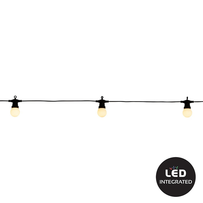 Indoor or Outdoor Party LED String Lights 10 Pack Opal - Lighting.co.za