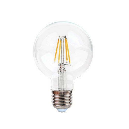 E27 G80 LED Filament Clear Bulb 4W 2700K Dim K - Lighting.co.za