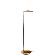 Hampton Frosted Glass and Gold Nordic Floor Lamp - Lighting.co.za