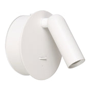 Hilton Charge Up Black | White LED Bedside Wall Light - No Wiring Required - Lighting.co.za