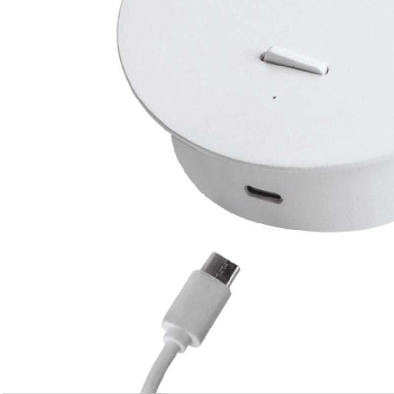 Hilton Charge Up Black | White LED Bedside Wall Light - No Wiring Required - Lighting.co.za