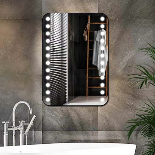 Hollywood Rectangular LED Bathroom Mirror Wall Light - Lighting.co.za