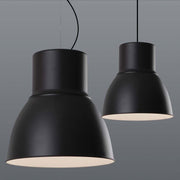 Hugo Black | White Spazio Nordic Dome Pendant Light 2 Sizes - Lighting.co.za