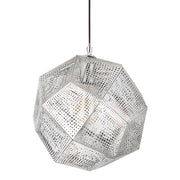 Eaton Facet Stainless Steel Chrome Pendant Light - Lighting.co.za