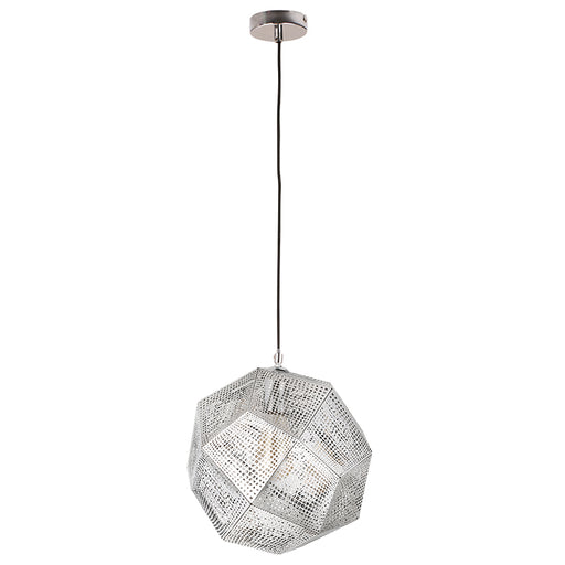 Eaton Facet Stainless Steel Chrome Pendant Light - Lighting.co.za