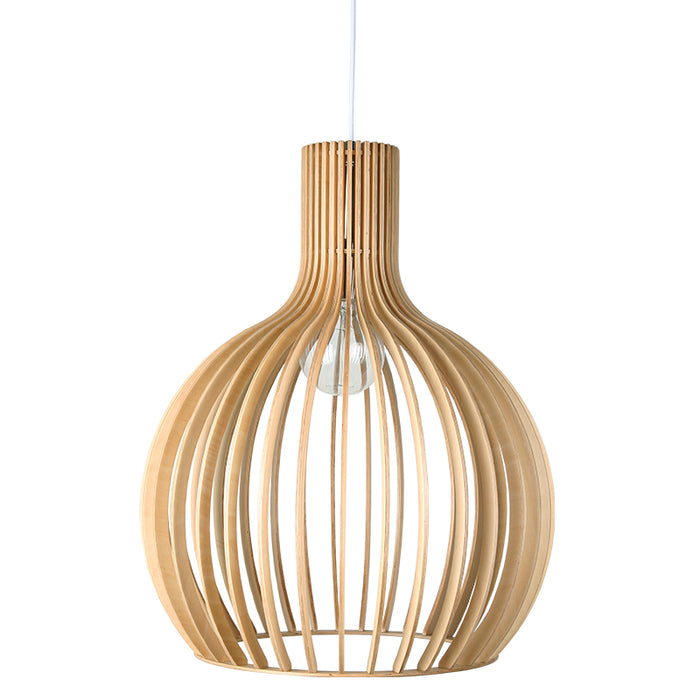 Willow Octo Wooden Pendant Light - Lighting.co.za