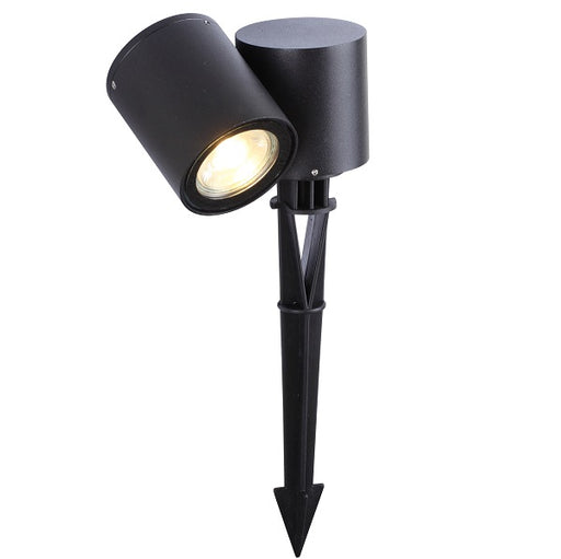 Beacon Black 1 Or 2 Light Outdoor Garden Spike Light - Lighting.co.za