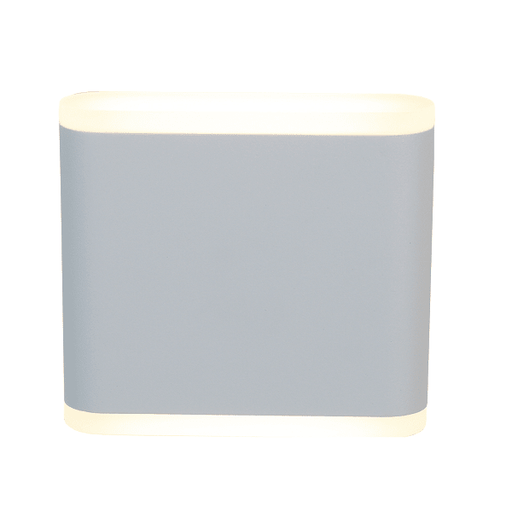 Gemini White Or Black 6 Watt LED Small Slim Outdoor Wall Light - Outdoor Lights - Lighting.co.za