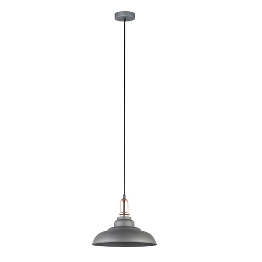 Curva Grey and Copper Pendant Light - Lighting.co.za