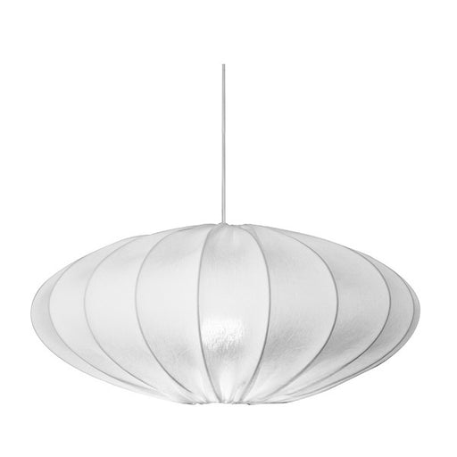 Bubble Eclipse White Fabric Pendant Light In 3 Sizes - Lighting.co.za