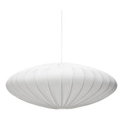 Bubble Eclipse White Fabric Pendant Light In 3 Sizes - Lighting.co.za