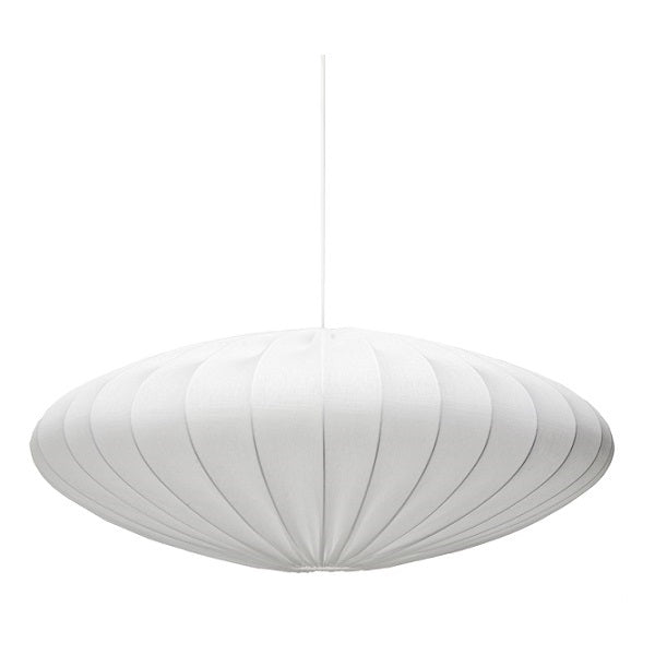 Bubble Eclipse White Fabric Pendant Light In 3 Sizes - Lighting.co.za