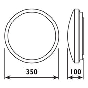 Monte White and Silver Ceiling Light - Lighting.co.za